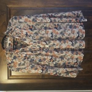 LC Lauren Conrad phesant blouse